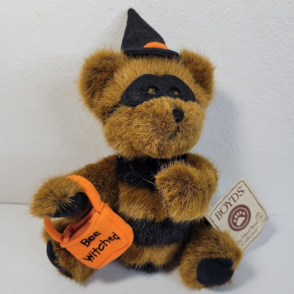 Boyds Bear Halloween Plush Bear Boo-Bee Best Dressed Series Retired With Tag